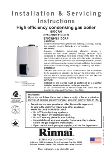 E50CRN | Rinnai